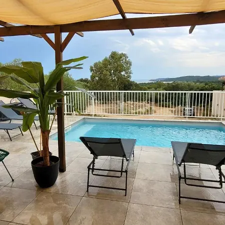 Casa Lucia 100m2 Piscine Privee 10 Pers San Ciprianu Climatisee Lecci