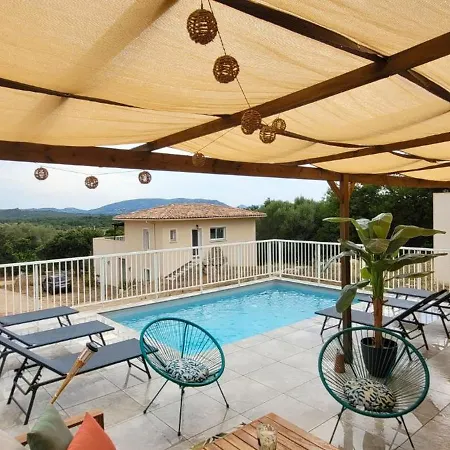 Casa Lucia 100m2 Piscine Privee 10 Pers San Ciprianu Climatisee * Lecci